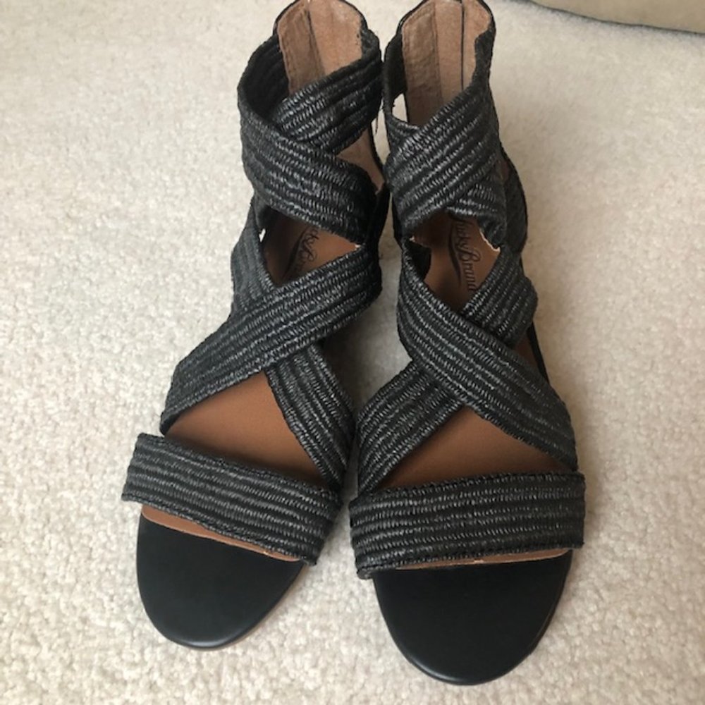 SALE - Lucky Brand Strappy Gladiator Ankle Sandals, Size 6.5
